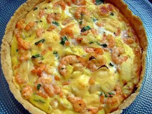 QUICHE DE CAMARÃO