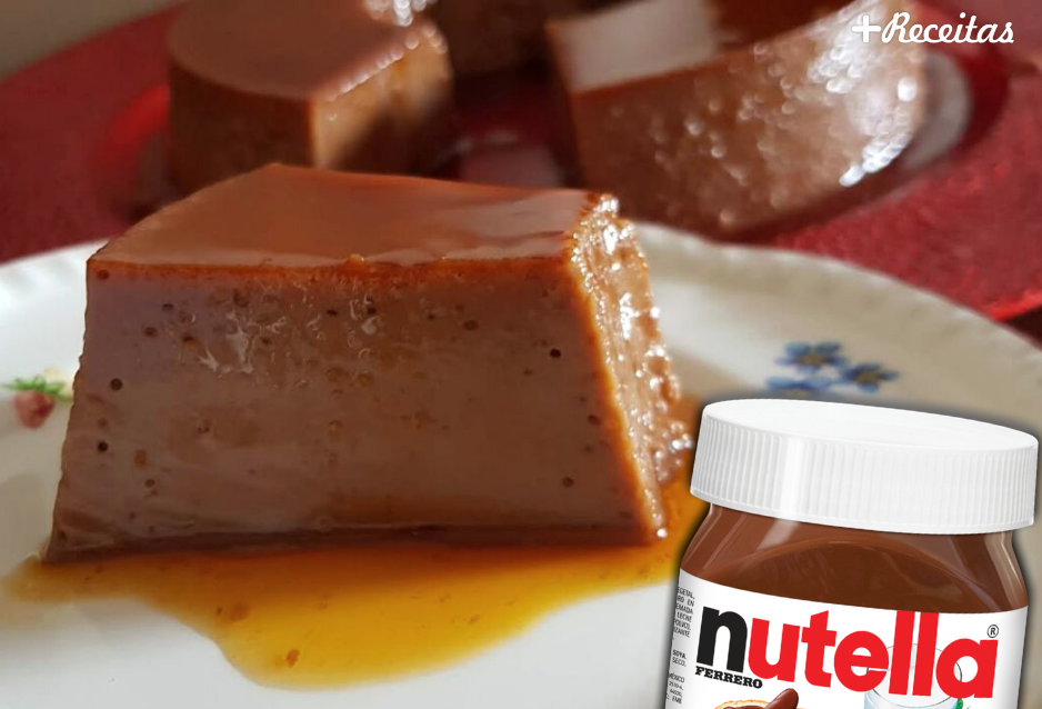 Pudim de nutella