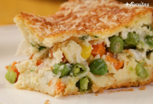 Torta de legumes